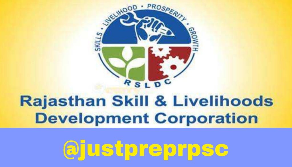 RAJASTHAN SKILL AND LIVELIHOODS DEVELOPMENT CORPORATION (RSLDC) | RPSC ...